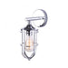 Wall Sconce / Vanity Canarm IVL570A01CH Indus 1 Light Chrome Vanity/Wall Light Canarm