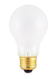 A19 Bulb Case of 10-40-Watt Incandescent A19 MED Frost LightStoreUSA