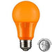 LED A Lamp Sunlite 80147-SU A19/3W/O/LED/CD1 3 Watts A19 LED 120V Amber/ Orange Sunlite