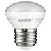LED R14 Sunlite 80431-SU 4W LED R14 E26 Medium Base Light Bulb 2700K Sunlite
