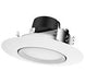 LED Recessed Downlight Satco S29474 13W 6" LED Directional Gimbaled Retrofit Downlight 4000K Satco