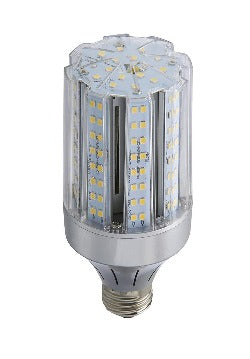 LED Corn Bulb Light Efficient Design LED-8039EAMB 20 Watt Mini Post Top/Bollard Style LED Retrofit Amber Turtle Safe Light Efficient Design