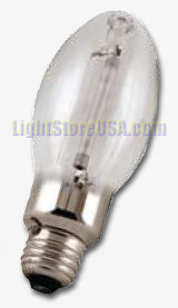 High Pressure Sodium Bulb LU35/MED 35 Watt High Pressure Sodium Lamp S76 Medium Base LightStoreUSA