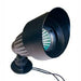 Low Voltage Hooded Spotlight with Glass Lens