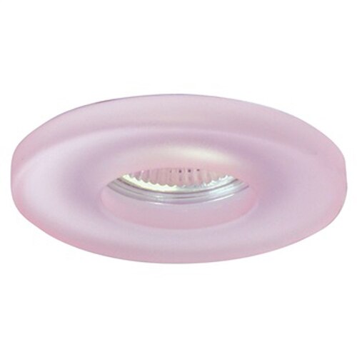 Nora Lighting NL-324P Hi-Tech Flat Glass Pink Trim 3" Recessed Light Fixture