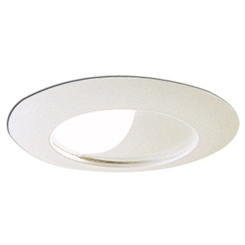 Recessed Trim Nora Lighting NT-25 6" Half Moon Wall Wash with Reflector Black or White Nora