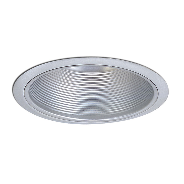 Nora NT-5010N 5 Inch Natural Metal Stepped Baffle with Metal Ring and Bracket