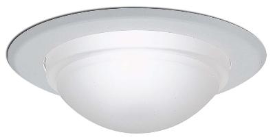 Recessed Trim Nora NT-5050W 5" Front Loading Frosted Dome Shower Lens Trim Nora
