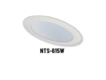 Recessed Trim Nora Lighting NTS-615W 6" Sloped Reflector White Nora