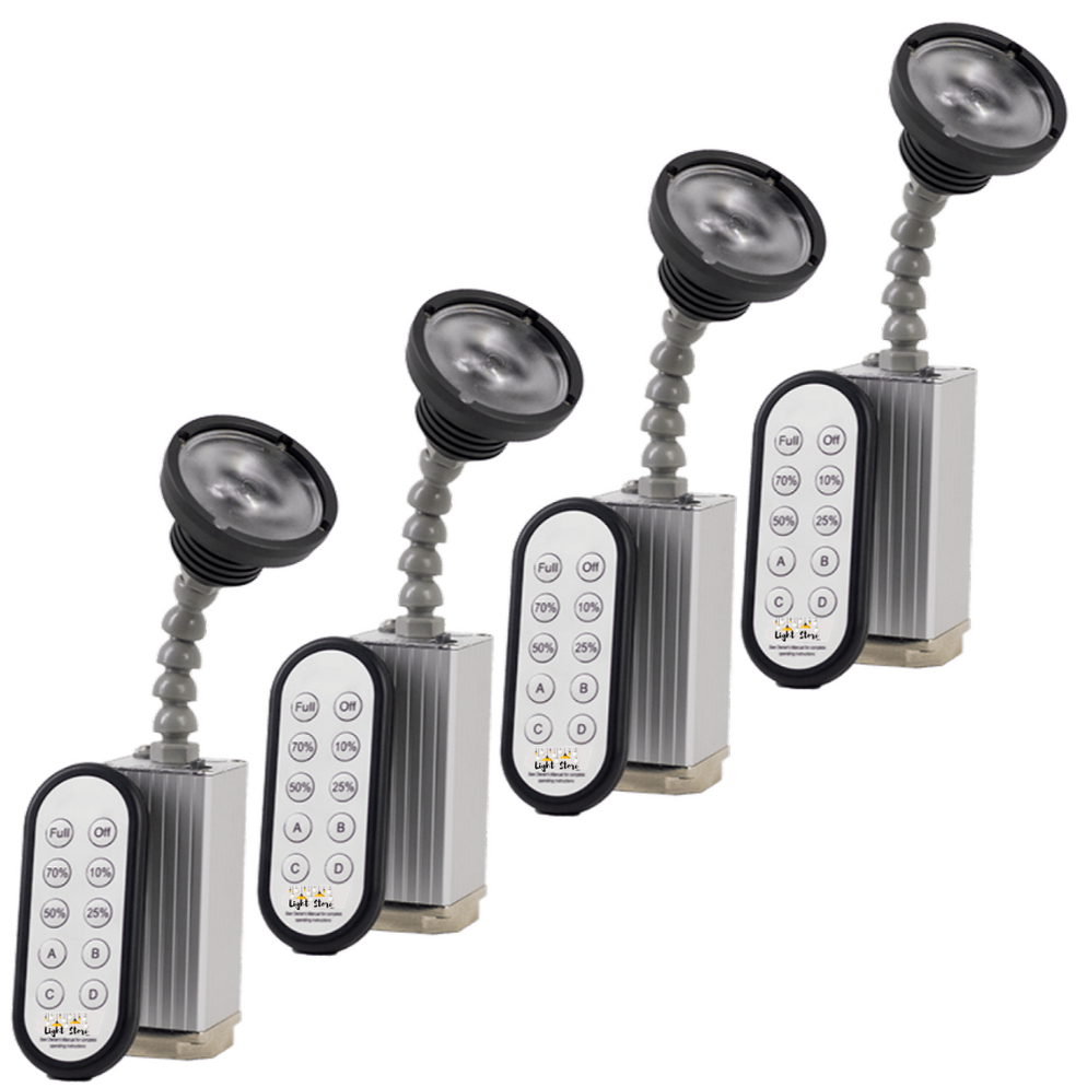 LED Bullet Zoom Pin Spot Wireless Stage & Event Light With Remote ...