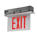 Exit Sign Radiant-Lite RELZXTE1RCWEM 3.8/4.5W LED Edgelit Exit Light Radiant-Lite