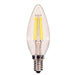 led Candelabra Bulb S29866 4W B11 LED Clear Candelabra Bulb E12 Base 5000K Satco