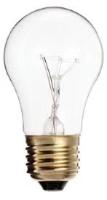 Appliance Bulb Satco S3720 40 Watt A15 Appliance Lamp Clear Satco