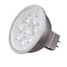 LED MR16 Satco S9499 6.5W LED MR16 Light Bulb 5000K GU5.3 Base Satco