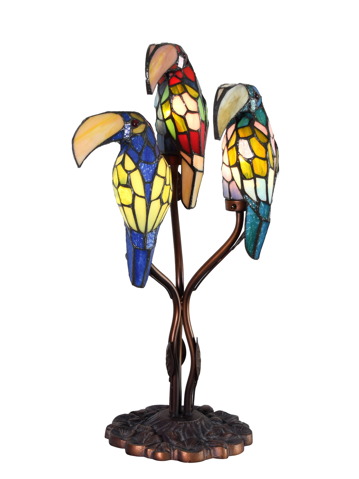 Dale Tiffany TA16079 Three Parrots Table Lamp — LightStoreUSA