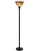 Floor Lamp Dale Tiffany Anani Floral Stained Glass Tiffany Torchiere Floor Lamp Dale Tiffany