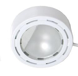 Xenon Under Cabinet Lighting Xenon 12V White Puck Light W/ Bulb LightStoreUSA