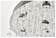 Grand Entry Crystal Chandelier Elegant Lighting V2006G32C/RC Galaxy 32" Crystal Entry Chandelier Elegant Lighting