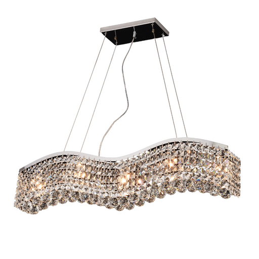 Crystal Chandelier Evelyn L1700/05/009CH Wave Shaped Classic Bohemian Crystal Chandelier Tomia Crystal Chandeliers