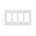 Wall Plate Designer Style Wall Plate Four Gang LightStore