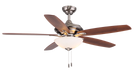 Ceiling Fan Wind River Modelo WR1426 52" Ceiling Fan in Oiled Bronze, Nickel, or Iced Gold Wind River Fans
