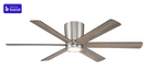 Ceiling Fan Wind River WR2028N Coldwater 52" Wi-Fi smart Ceiling Fan in Nickel Wind River Fans