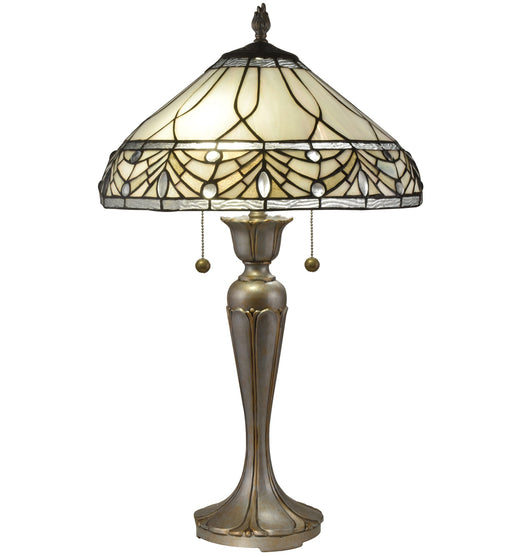 Table Lamp Sabine Jewel Tiffany Table Lamp TT19049 Dale Tiffany