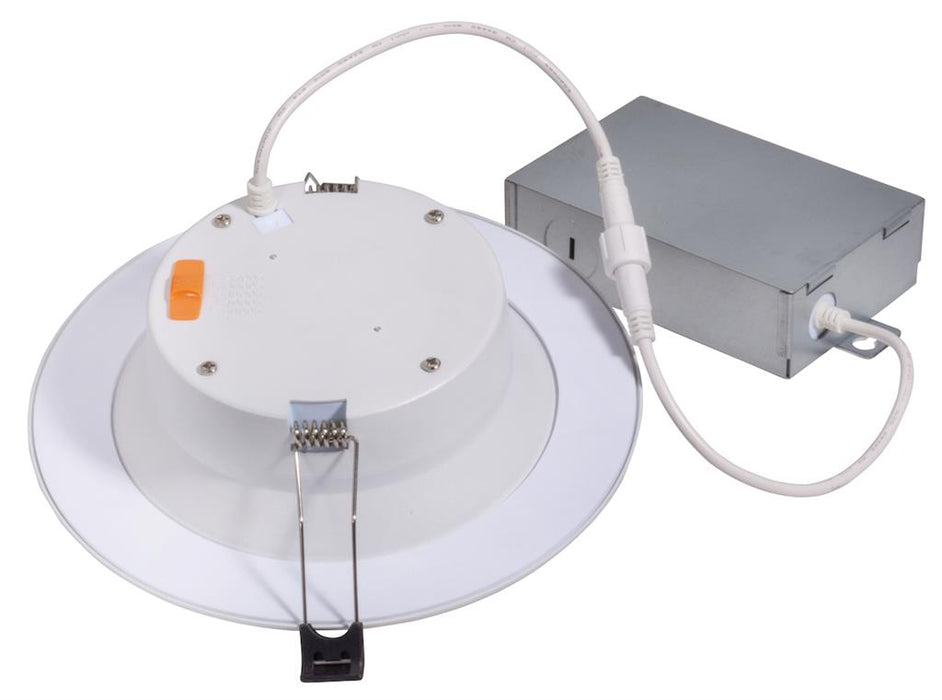 Dom6 Led Topaz DLD6S-10CS 6 Inch LED Slim Fit Recessed Downlight Smooth Regress ...