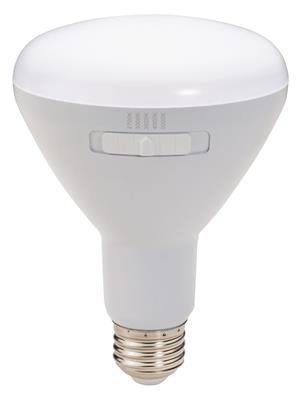 LED BR Lamp Topaz LBR30-9W-CTS-D 9 Watt BR30 Light Bulb 5 Color Temperature Selectable Topaz