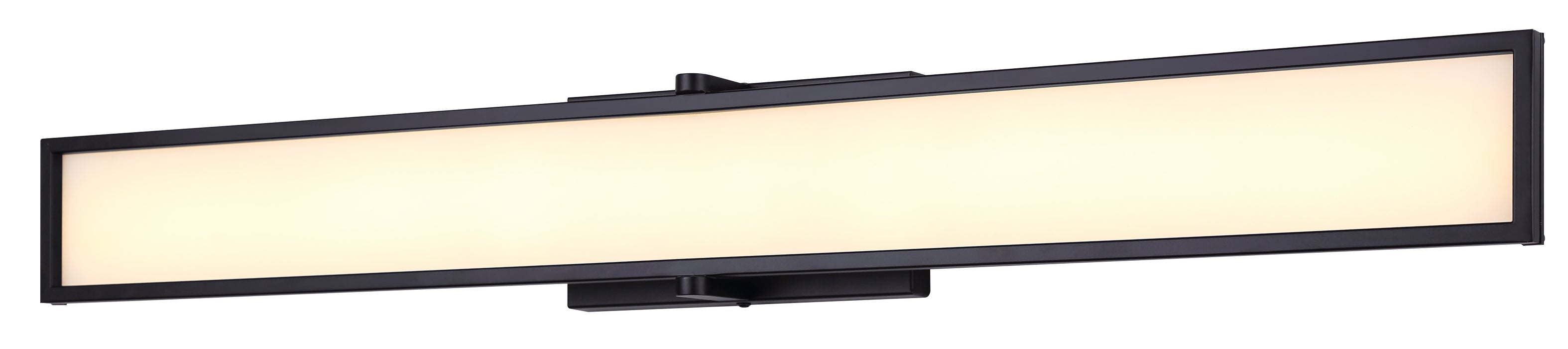 VANITY BAR Canarm LVL229A36BK PAX 36 inch LED Vanity Light in Black Canarm