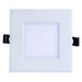 LED Recessed Downlight Topaz RDL/4SQ/9/5CTS-46 4 Inch Square CCT Selectable LED Slim Fit Recessed Downlight 9W Topaz