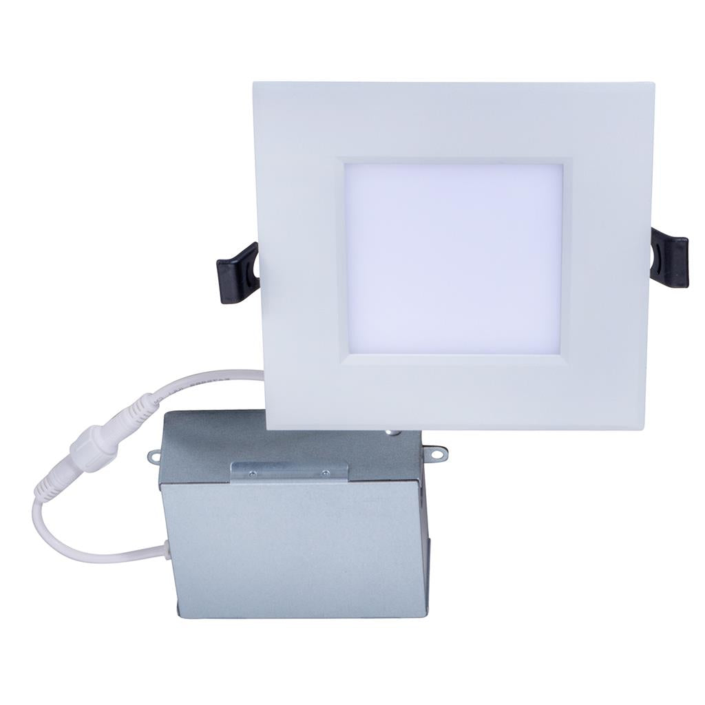 Topaz RDL/4SQ/9/5CTS 4 Inch Square CCT Selectable LED Slim Fit Recesse ...