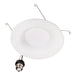LED Recessed Downlight Topaz RTL/603WH/11W/CTS-46 6" LED Retrofit Downlight 11W Round Baffle Trim CCT Selectable Topaz
