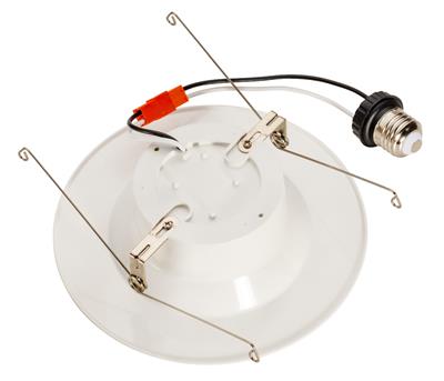 LED Recessed Downlight Topaz RTL6-8W-30K-WH-S 5"-6" LED Retrofit Recessed Downlight Smooth Trim LightStoreUSA